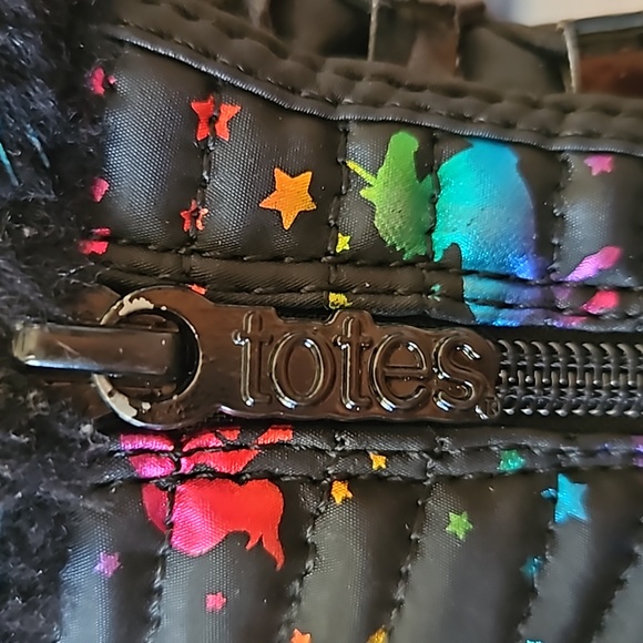 NWOT Totes Toddler Girls Lil Unicorn 2 Waterproof Flat Heel Winter Boots Sz: 5T - Picture 7 of 12